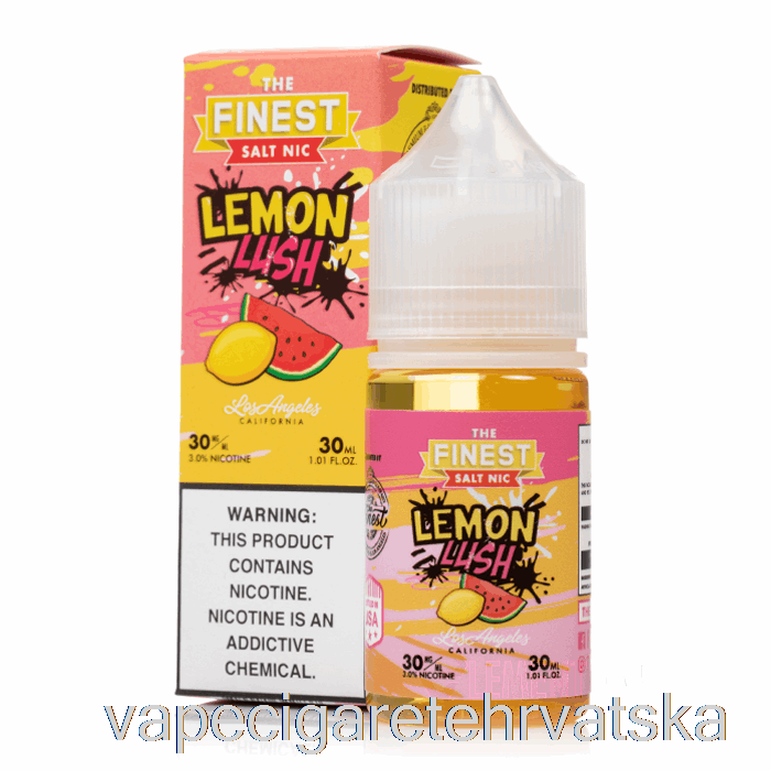 Vape Cigarete Lemon Lush - The Finest Candy Edition Sol Nic - 30ml 30mg